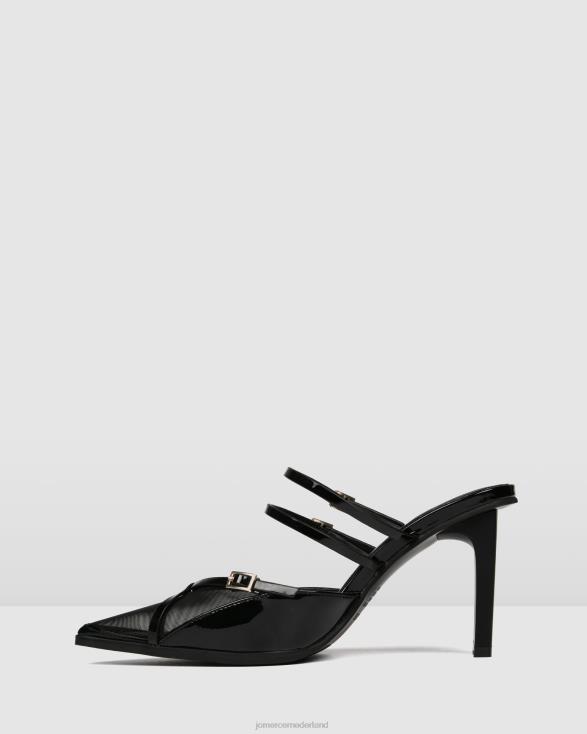 veronica hoge hakken 46LN125 zwart patent Jo Mercer schoenen