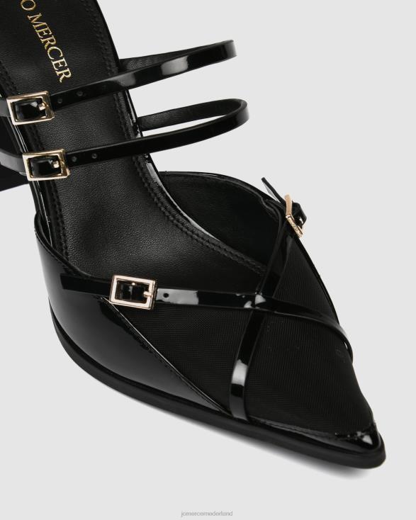 veronica hoge hakken 46LN125 zwart patent Jo Mercer schoenen