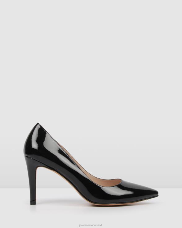 zwarte hoge hakken 46LN100 zwart patent Jo Mercer schoenen