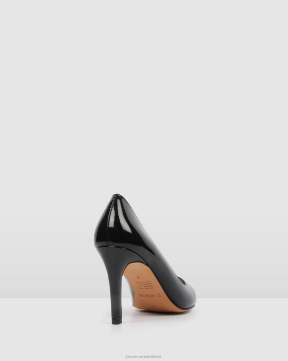 zwarte hoge hakken 46LN100 zwart patent Jo Mercer schoenen