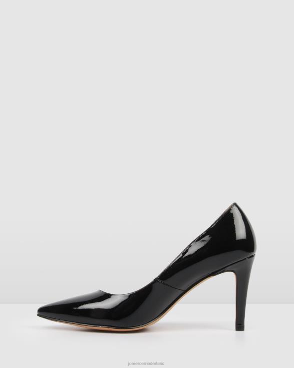 zwarte hoge hakken 46LN100 zwart patent Jo Mercer schoenen