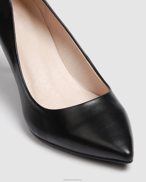 gijzelaar midden hakken 46LN55 zwart leer Jo Mercer schoenen