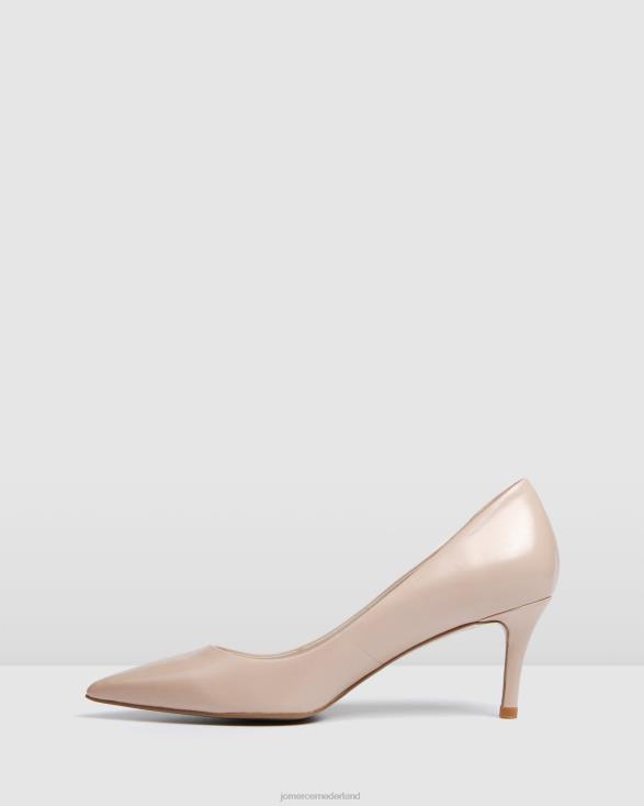 gijzelaar midden hakken 46LN56 lichtbeige leer Jo Mercer schoenen