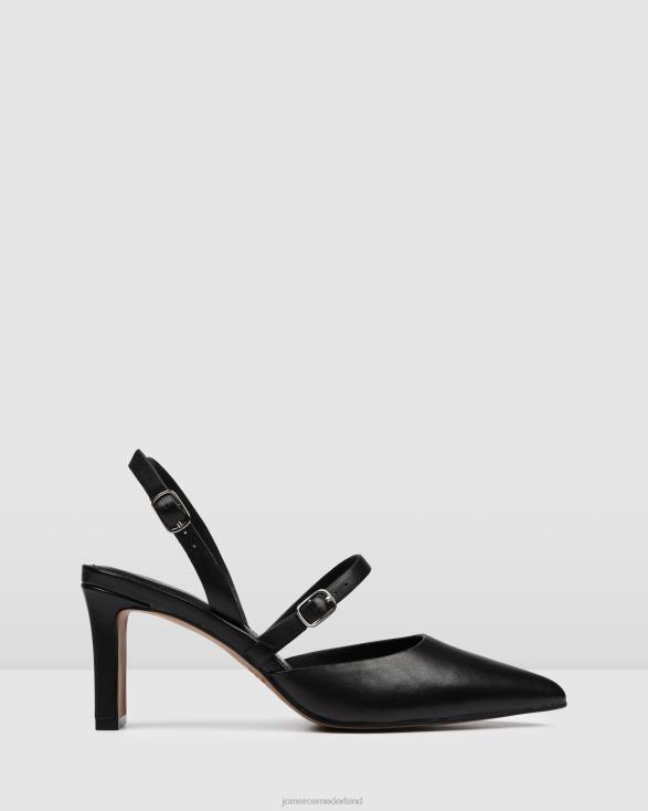 karina halfhoge hakken 46LN28 zwart leer Jo Mercer schoenen