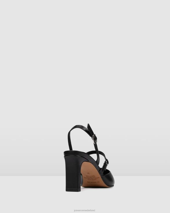 karina halfhoge hakken 46LN28 zwart leer Jo Mercer schoenen