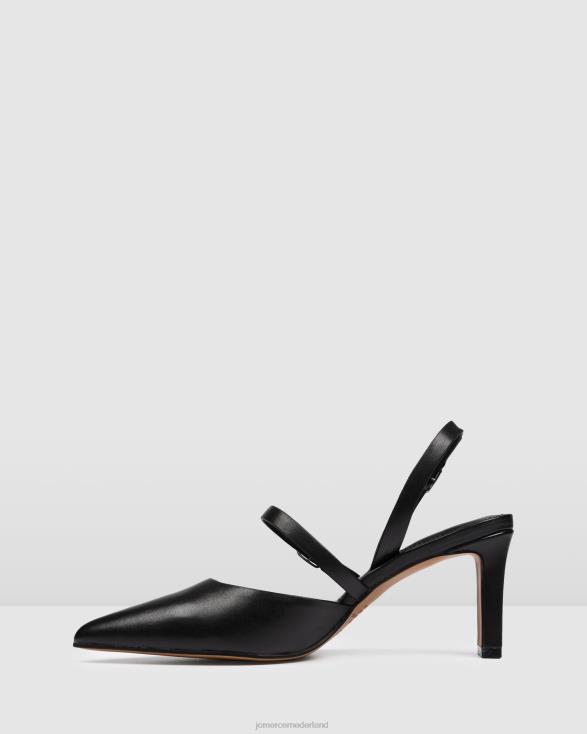karina halfhoge hakken 46LN28 zwart leer Jo Mercer schoenen