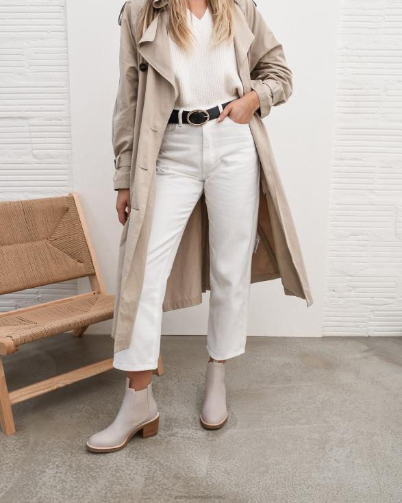 Ayla halfhoge enkellaarzen 46LN356 been leer Jo Mercer schoenen
