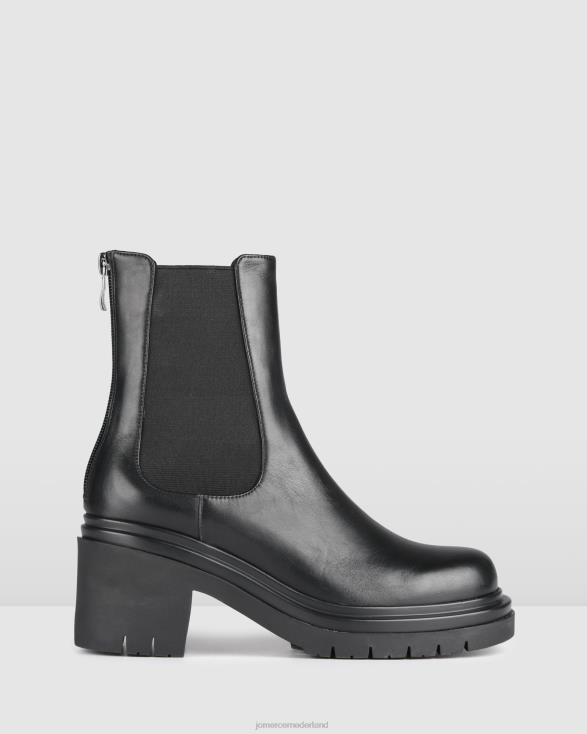 Bailey halfhoge enkellaarzen 46LN300 zwart leer Jo Mercer schoenen