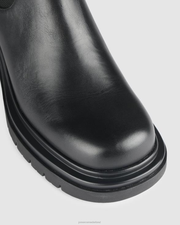 Bailey halfhoge enkellaarzen 46LN300 zwart leer Jo Mercer schoenen