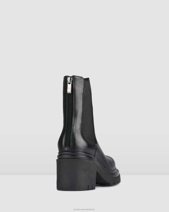 Bailey halfhoge enkellaarzen 46LN300 zwart leer Jo Mercer schoenen
