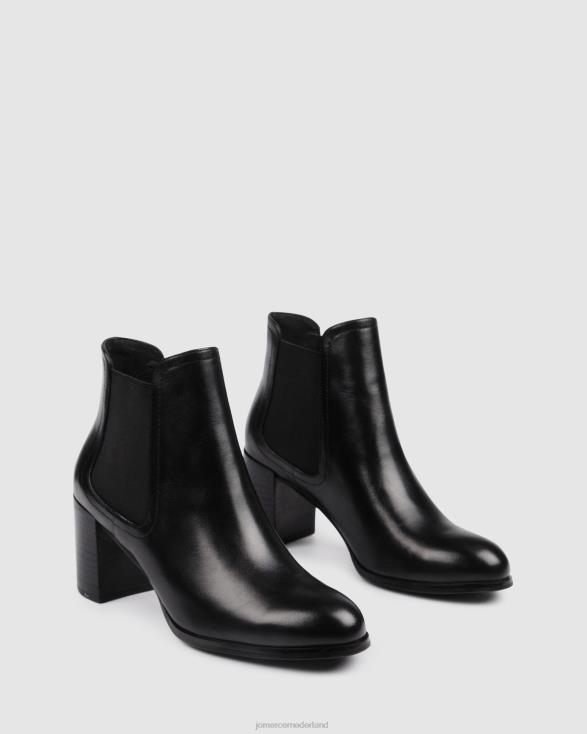 Franco halfhoge enkellaarzen 46LN351 zwart leer Jo Mercer schoenen