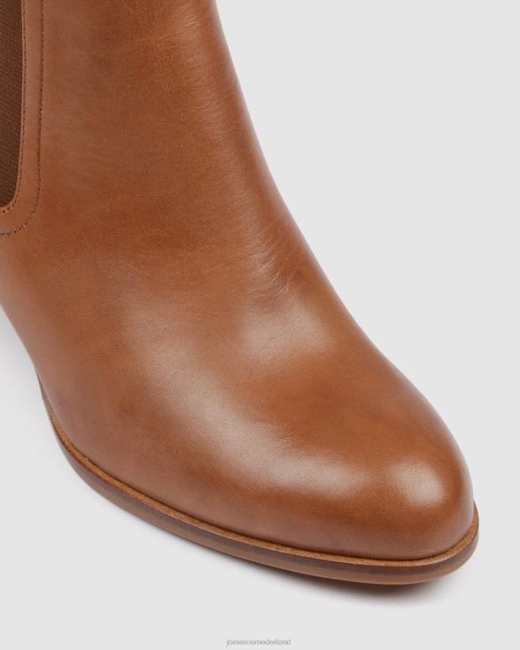 Franco halfhoge enkellaarzen 46LN352 bruin leer Jo Mercer schoenen