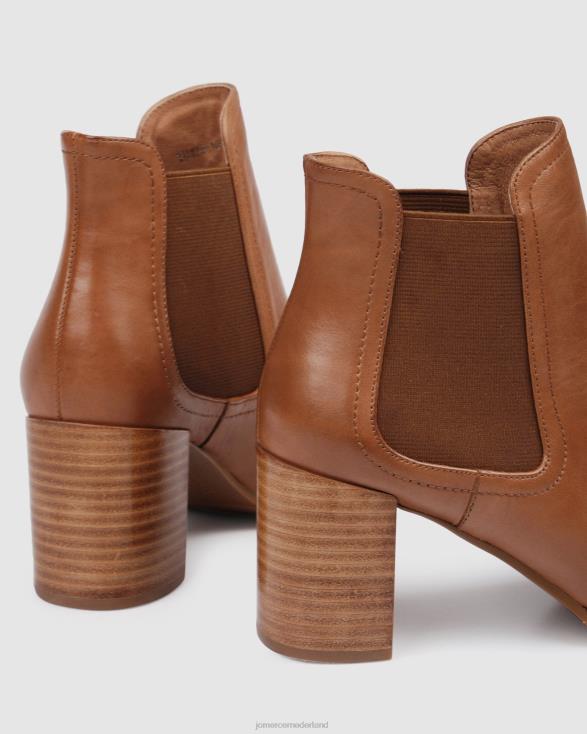 Franco halfhoge enkellaarzen 46LN352 bruin leer Jo Mercer schoenen