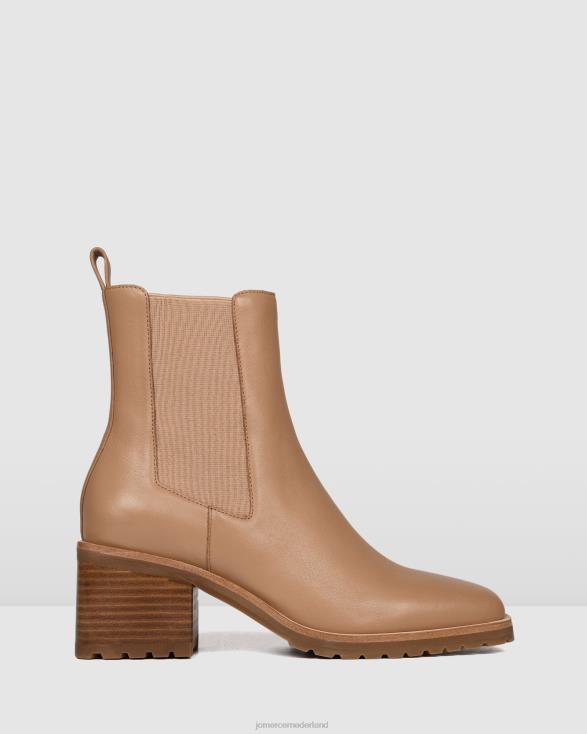 Harley halfhoge enkellaarzen 46LN359 bruin leer Jo Mercer schoenen