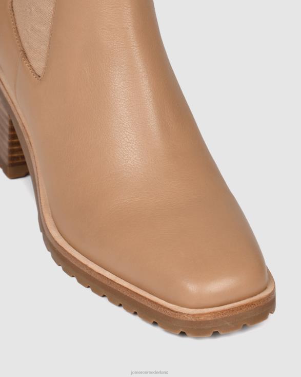 Harley halfhoge enkellaarzen 46LN359 bruin leer Jo Mercer schoenen
