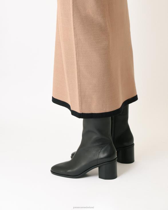 Kearney halfhoge enkellaarzen 46LN310 zwart leer Jo Mercer schoenen