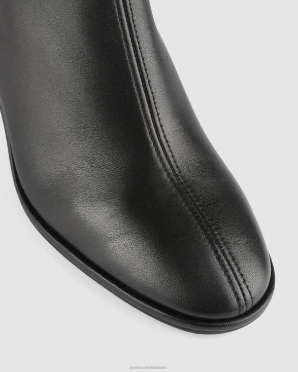 Kearney halfhoge enkellaarzen 46LN310 zwart leer Jo Mercer schoenen