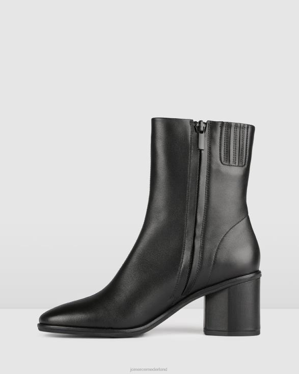 Kearney halfhoge enkellaarzen 46LN310 zwart leer Jo Mercer schoenen
