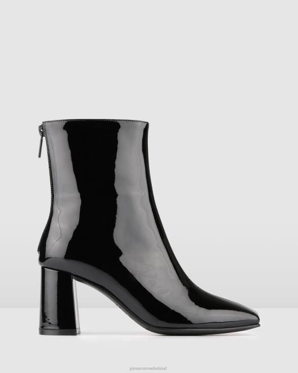 Nevada halfhoge enkellaarzen 46LN294 zwart patent Jo Mercer schoenen