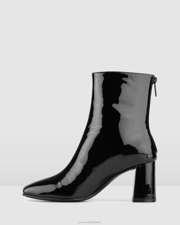 Nevada halfhoge enkellaarzen 46LN294 zwart patent Jo Mercer schoenen