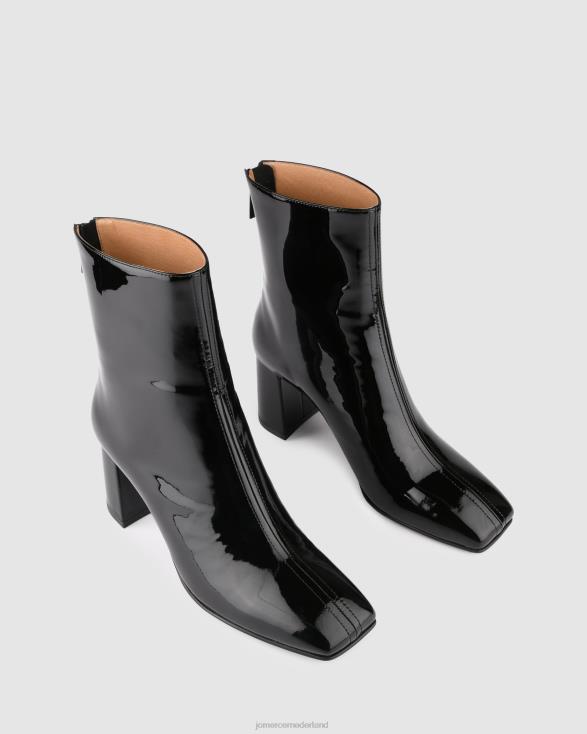 Nevada halfhoge enkellaarzen 46LN294 zwart patent Jo Mercer schoenen