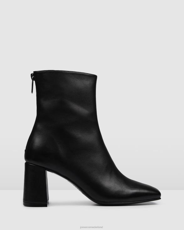 Nevada halfhoge enkellaarzen 46LN295 zwart leer Jo Mercer schoenen