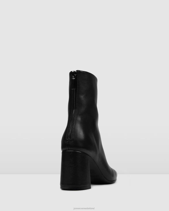 Nevada halfhoge enkellaarzen 46LN295 zwart leer Jo Mercer schoenen