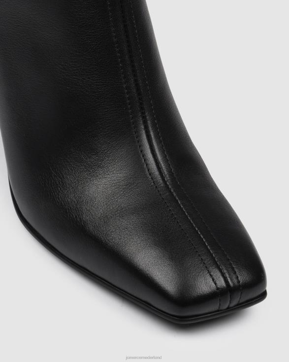 Nevada halfhoge enkellaarzen 46LN295 zwart leer Jo Mercer schoenen