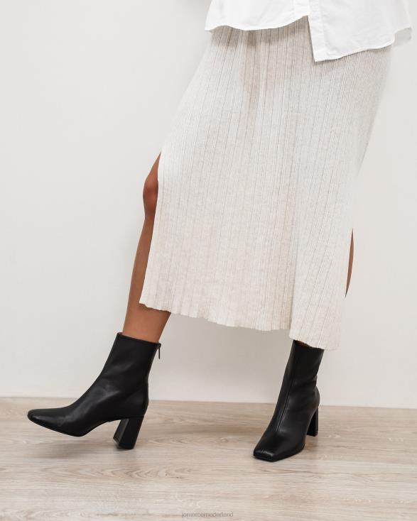 Nevada halfhoge enkellaarzen 46LN295 zwart leer Jo Mercer schoenen