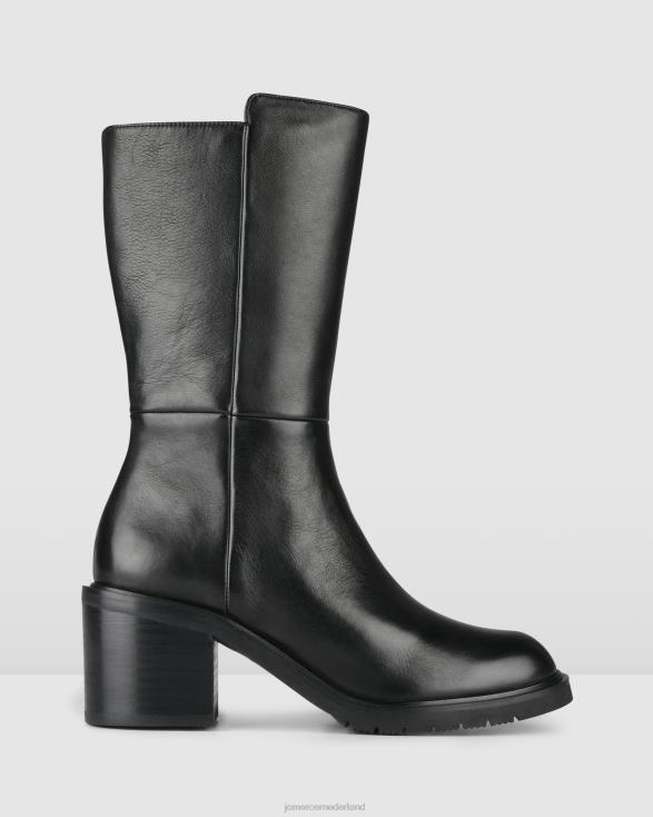 antego kuitlaarzen 46LN373 zwart leer Jo Mercer schoenen