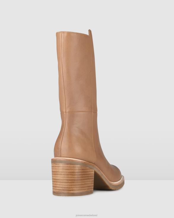 antego kuitlaarzen 46LN374 bruin leer Jo Mercer schoenen