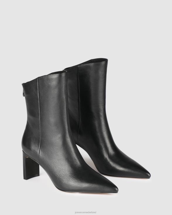 peper kalfslaarzen 46LN375 zwart leer Jo Mercer schoenen
