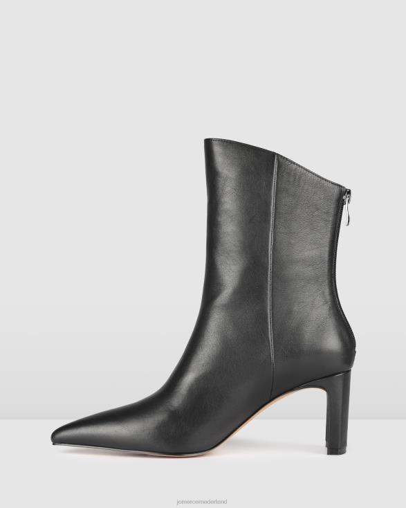peper kalfslaarzen 46LN375 zwart leer Jo Mercer schoenen