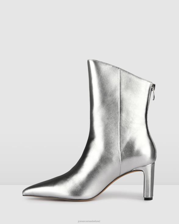 peper kalfslaarzen 46LN376 zilver leer Jo Mercer schoenen