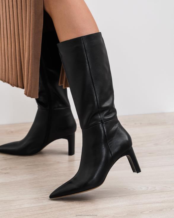 pixie kuitlaarzen 46LN380 zwart leer Jo Mercer schoenen