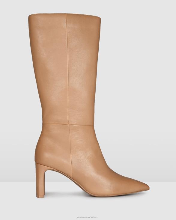 pixie kuitlaarzen 46LN381 beige leer Jo Mercer schoenen