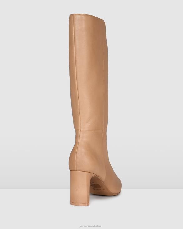 pixie kuitlaarzen 46LN381 beige leer Jo Mercer schoenen