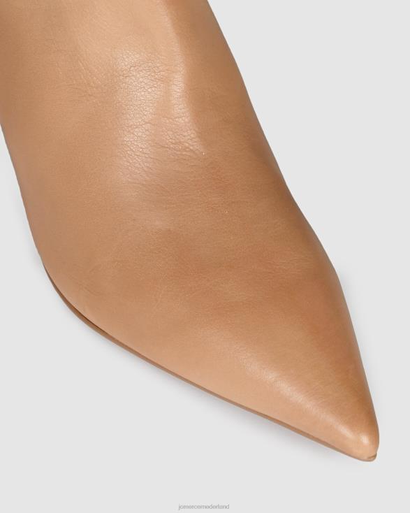 pixie kuitlaarzen 46LN381 beige leer Jo Mercer schoenen