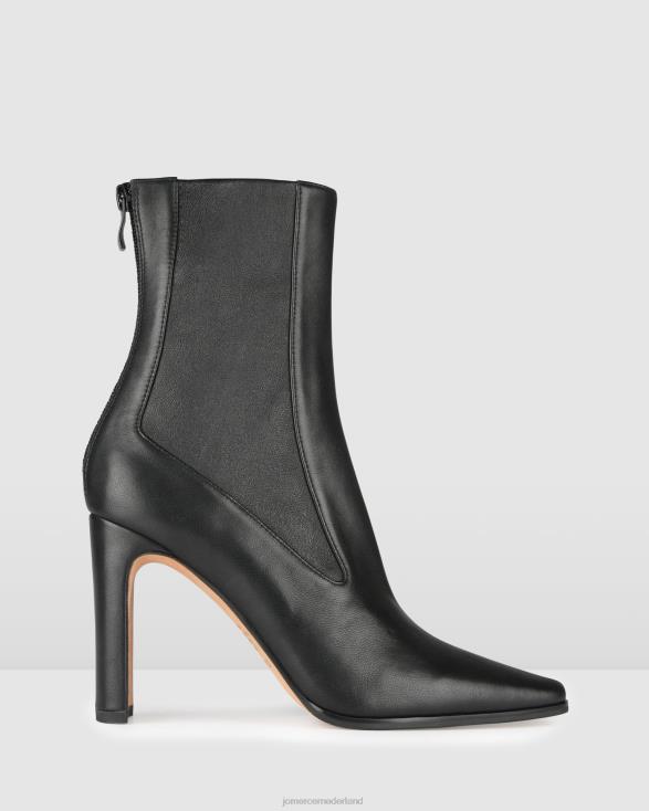 Juni hoge enkellaarzen 46LN306 zwart leer Jo Mercer schoenen