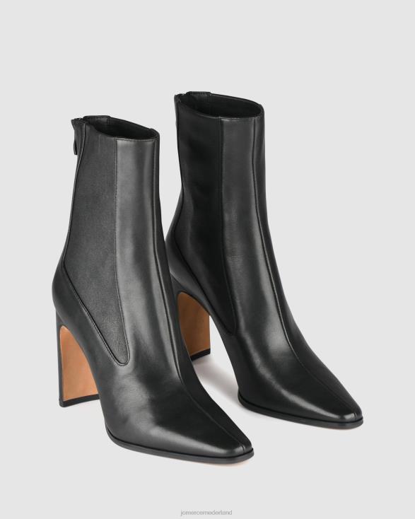 Juni hoge enkellaarzen 46LN306 zwart leer Jo Mercer schoenen