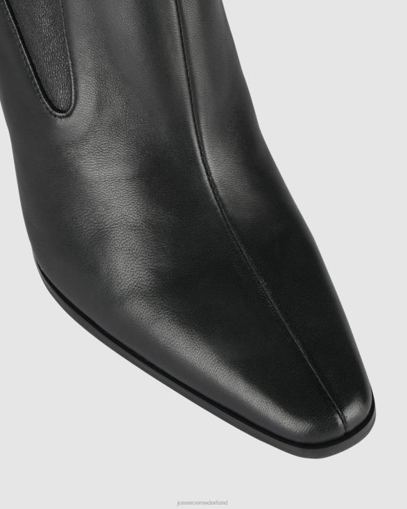 Juni hoge enkellaarzen 46LN306 zwart leer Jo Mercer schoenen