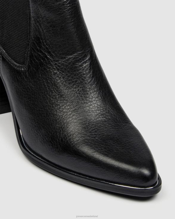 geliefde hoge enkellaarzen 46LN302 zwart leer Jo Mercer schoenen