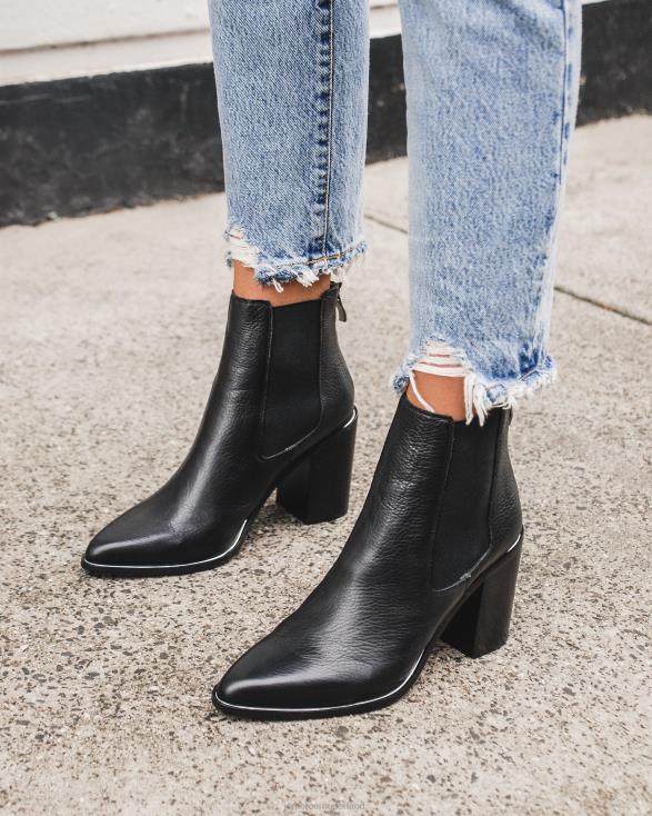 geliefde hoge enkellaarzen 46LN302 zwart leer Jo Mercer schoenen