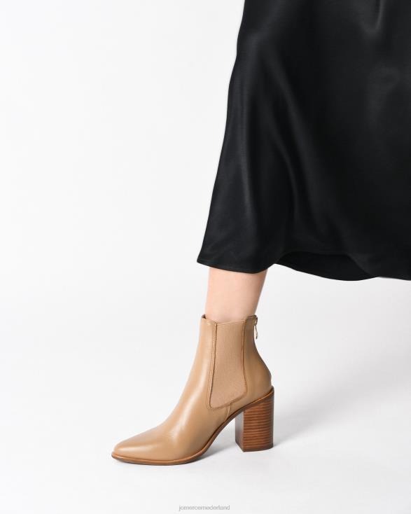 geliefde hoge enkellaarzen 46LN303 bruin leer Jo Mercer schoenen