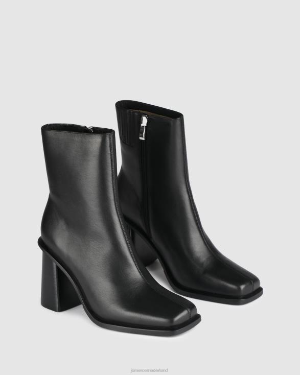 koning hoge enkellaarzen 46LN308 zwart leer Jo Mercer schoenen