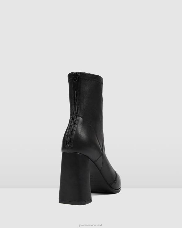 tex hoge enkellaarzen 46LN322 zwart leer Jo Mercer schoenen