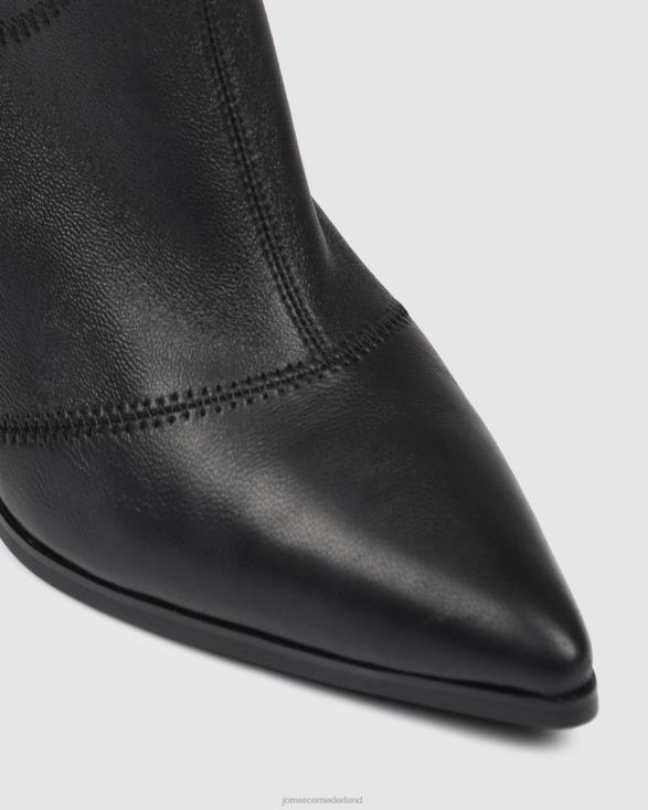 tex hoge enkellaarzen 46LN322 zwart leer Jo Mercer schoenen