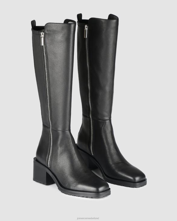 Hamilton knielaarzen 46LN391 zwart leer Jo Mercer schoenen
