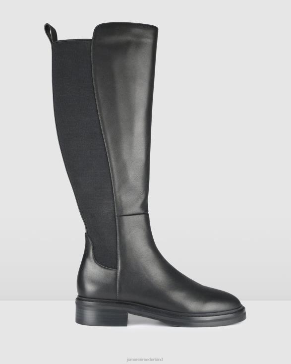 Java-knielaarzen 46LN392 zwart leer Jo Mercer schoenen