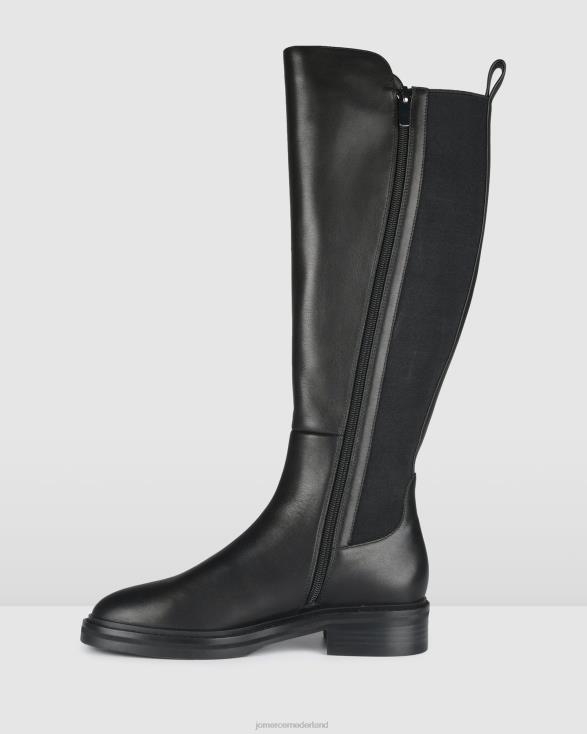 Java-knielaarzen 46LN392 zwart leer Jo Mercer schoenen